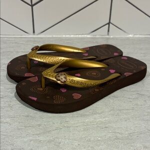 Havaianas (12-13) Girls Flip Flops